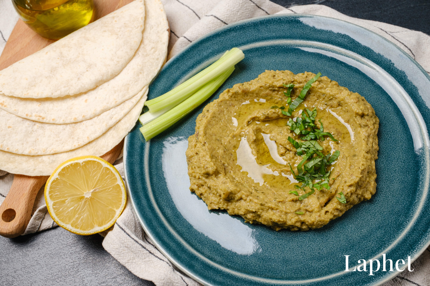 Eggplant and Tea Fusion Hummus - Tea Eats