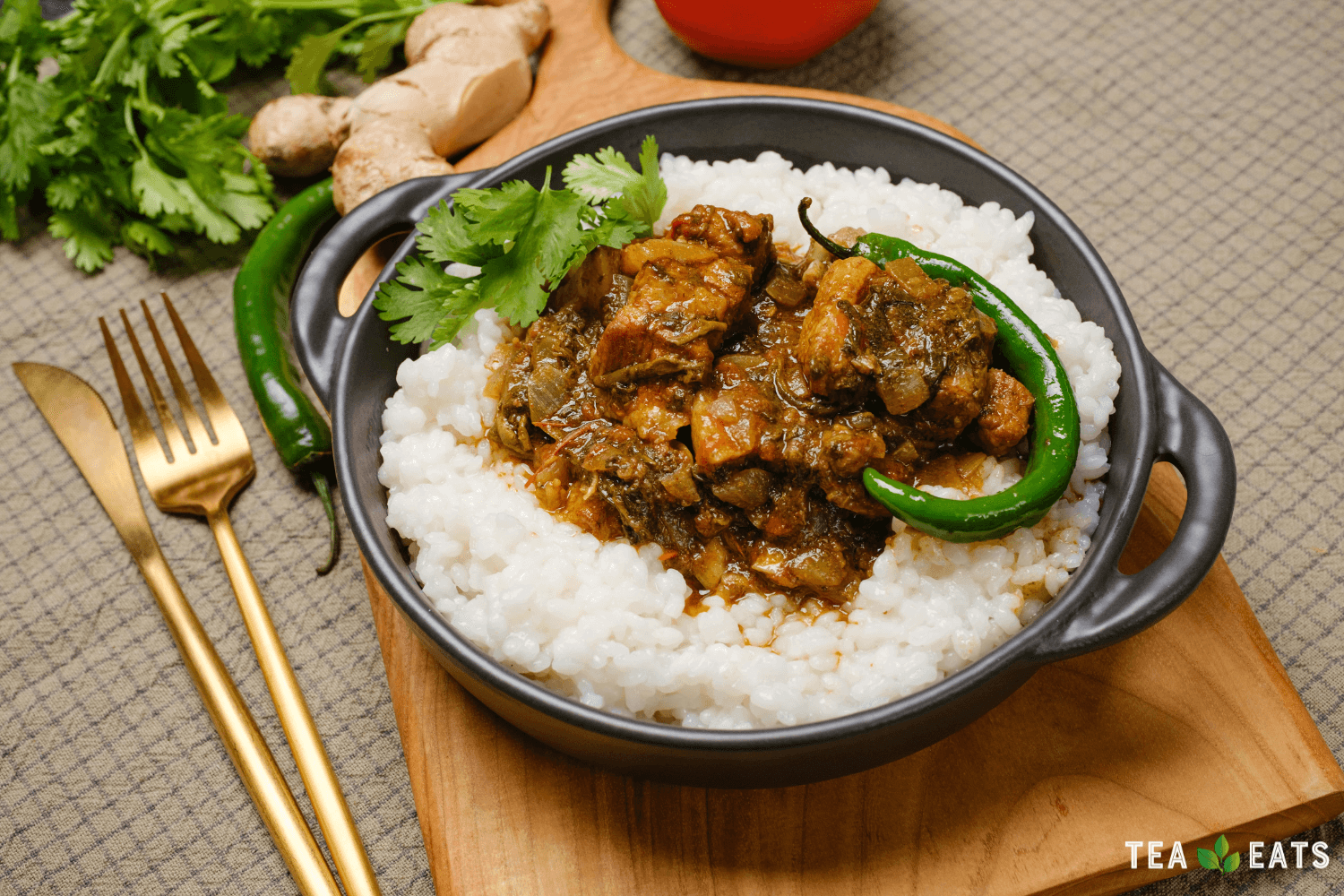 Porn Curry with Tea - Tea Eats